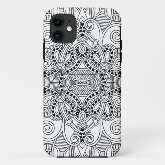 Unieke doodle Case-Mate iPhone case (Achterkant)