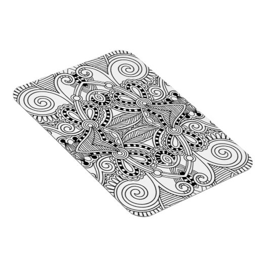 Unieke doodle magneet (Rechterzijde)