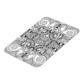 Unieke doodle magneet (Linkerzijde)