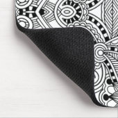 Unieke doodle muismat (Hoek)