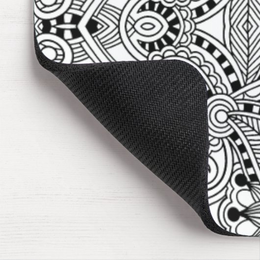 Unieke doodle muismat (Hoek)