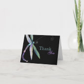 Unieke Dragonfly Business Dank u kaart (Voorkant)