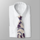 Unieke, dubbelzijdige aangepaste motorfiets stropdas (Gebonden)