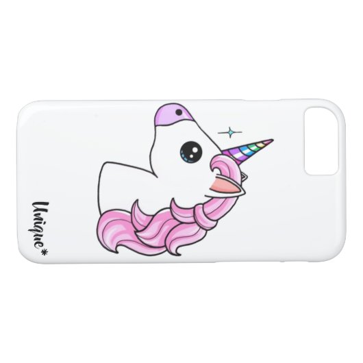 Unieke eenhoorn-dunne telefoontas! Mooi! Case-Mate iPhone Case (Achterkant (Horizontaal))