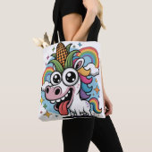 Unieke Eenhoorn Tote Bag (Dichtbij)
