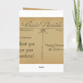 Unieke  Eiffeltoren Parijs Frankrijk - Kaarten (Achterkant)