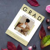 Unieke Elegant Magazine AFSTUDEERDER Aankondiging