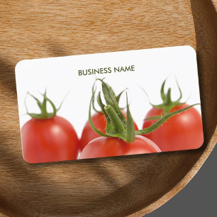 Unieke Elegante Boer Groente Tomaten Visitekaartje