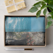 Unieke Elegante Memorial Funeral Carriage Decoupag Tissuepapier (Geschenk)