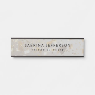 Unieke Elegante Plain Eenvoudige Minimalist Deurbordje