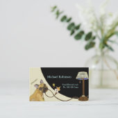 Unieke elektricien op maat visitekaartje (Staand voorkant)