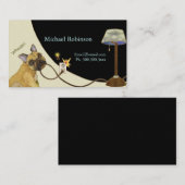 Unieke elektricien op maat visitekaartje (Voorkant / Achterkant)