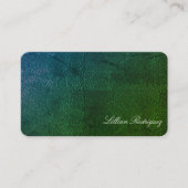 Unieke Emerald Green Gradient Texture Abstract Visitekaartje (Voorkant)