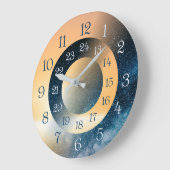 Unieke en aantrekkelijke 24 uur klok (Hoek)