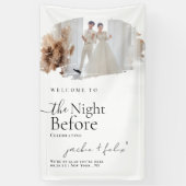 Unieke En Elegante Proefavond Welcome Spandoek (Verticaal)