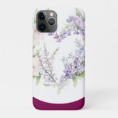 Unieke en gepersonaliseerde bloemen Case-Mate iPhone case (Achterkant)