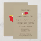 Unieke en grappige uitnodiging tot Baby shower voo (Voorkant / Achterkant)