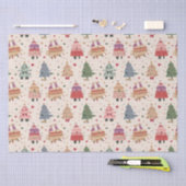 Unieke en grillige kerst  tissuepapier (Craft)