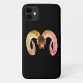 unieke en handgemaakte geitenkop Case-Mate iPhone case (Achterkant)