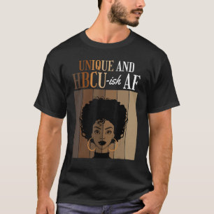 Unieke en HBCU-ish AF Historische zwarte Collelege T-shirt