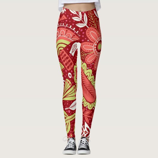 Unieke en leuke Leggings (Voorkant)