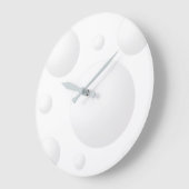 Unieke en moderne witte balls grote klok (Hoek)