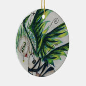 Unieke en ongebruikelijke rondevormgeving keramisch ornament (Rechts)