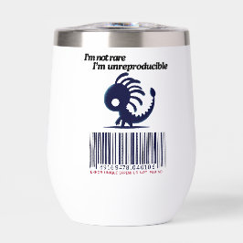 Unieke en onreproduceerbare roestvrijstalen tuimel