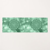 Unieke en prachtige groene Chakra Aura Zen Meditat Yogamat (Voorkant (horizontaal))