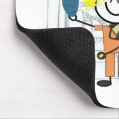 Unieke en Schattige cardiale zure cadeaus Muismat (Hoek)