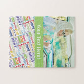 Unieke en speciale 100e verjaardag feestartikelen legpuzzel (Horizontaal)