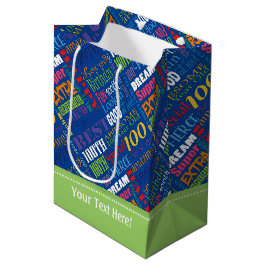 Unieke en speciale 100e verjaardag feestartikelen medium cadeauzakje