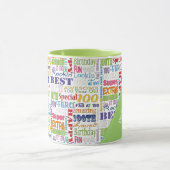 Unieke en speciale 100e verjaardag feestartikelen mok (Midden)