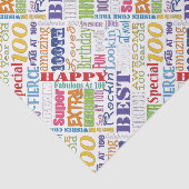 Unieke en speciale 100e verjaardag feestartikelen tissuepapier (Detail)