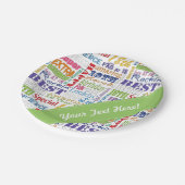 Unieke en speciale 18e verjaardag feestartikelen papieren bordje (Gekanteld)