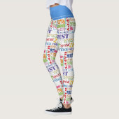 Unieke en speciale 21e verjaardag feestartikelen leggings (Links)