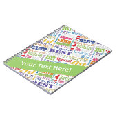 Unieke en speciale 21e verjaardag feestartikelen notitieboek (Linkerzijde)