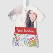 Unieke en speciale 21e verjaardag feestartikelen ornament (voorkant)