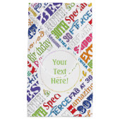 Unieke en speciale 30e verjaardag feestartikelen klein cadeauzakje (Voorkant)