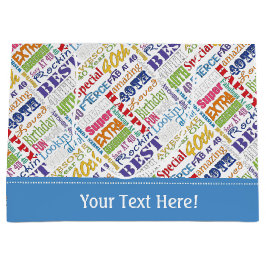 Unieke en speciale 40ste verjaardagsfeestgeschenke groot cadeauzakje