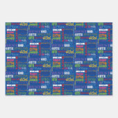 Unieke en speciale 40ste verjaardagsfeestgeschenke inpakpapier vel (Voorkant)