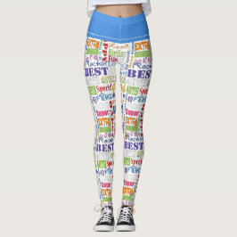 Unieke en speciale 40ste verjaardagsfeestgeschenke leggings