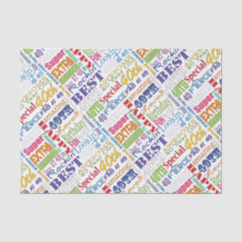 Unieke en speciale 40ste verjaardagsfeestgeschenke tissuepapier