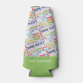 Unieke en speciale 50e verjaardag feestartikelen flesjeskoeler (Voorkant)