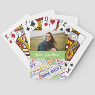 Unieke en speciale 50e verjaardag feestartikelen speelkaarten