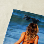 Unieke en speciale 50e verjaardag feestartikelen strandlaken (In situ)