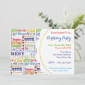 Unieke en speciale 65e verjaardag feestartikelen kaart (Staand voorkant)