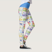 Unieke en speciale 65e verjaardag feestartikelen leggings (Rechts)