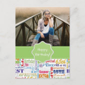 Unieke en speciale 65e verjaardag feestartikelen uitnodiging briefkaart (Voorkant)