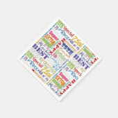 Unieke en speciale 75e verjaardag feestartikelen servetten (Hoek)